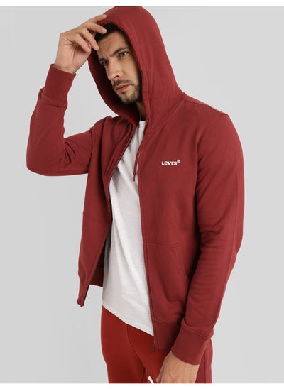 اشتري Men's Solid Hooded Sweatshirt في مصر