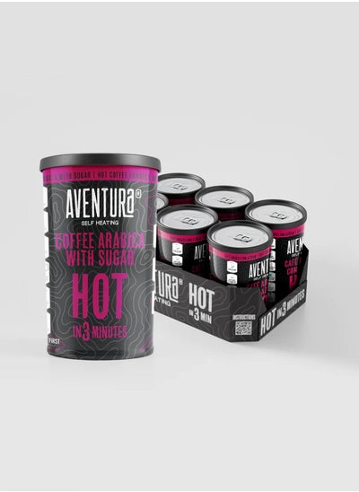 Buy Aventura Coffee Arabica with Sugar 205ml in UAE