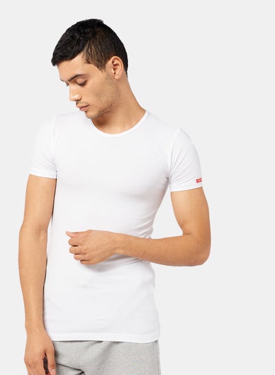 Buy Basic Crew Neck Cotton Undershirt in Egypt