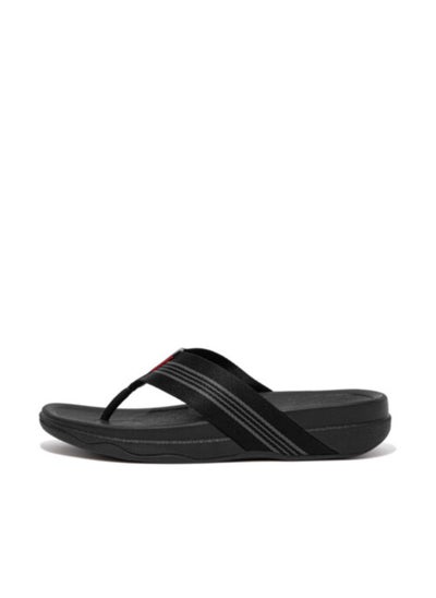 Buy Fitflop Mens Surfer Stripe Toe Post EZ5-090  Black 41 in UAE