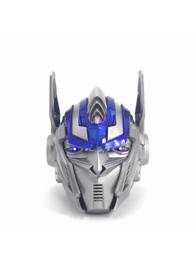 اشتري Optimus Prime Bluetooth Speaker Creative Cartoon Bass Glacier Silver في الامارات