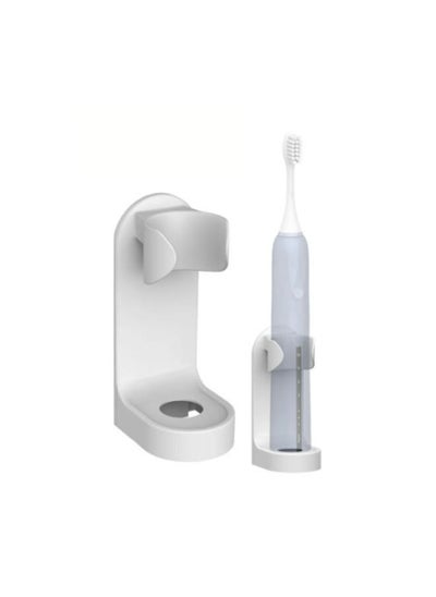 Buy Wall Mounted Electric Toothbrush Holder (White) in Saudi Arabia