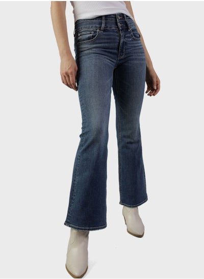 اشتري Fleared High Waist Jeans في الامارات