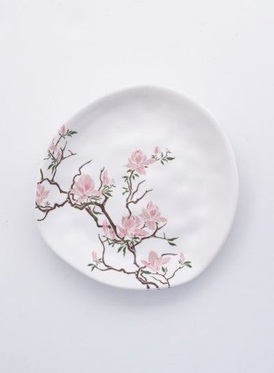 Buy Bright Designs Melamine Matt Side Plate 
Set of 6 (16cm) Cherry Blossom in Egypt
