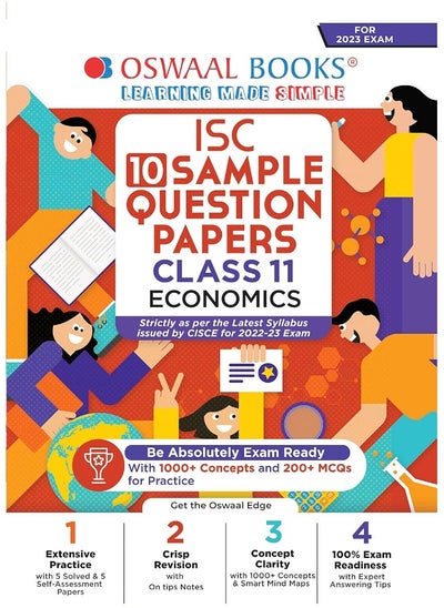 اشتري Oswaal ISC Sample Question Papers Class-11 Economics (For 2023 Exam) في الامارات