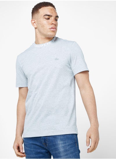 اشتري Regular Fit Branded Collar T-Shirt في الامارات