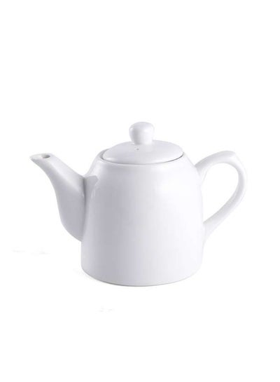 Buy Porcelain Ivory 350 ml Tea Pot in UAE