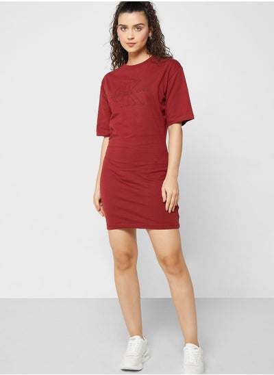 Buy Logo Knitted Dress in Saudi Arabia