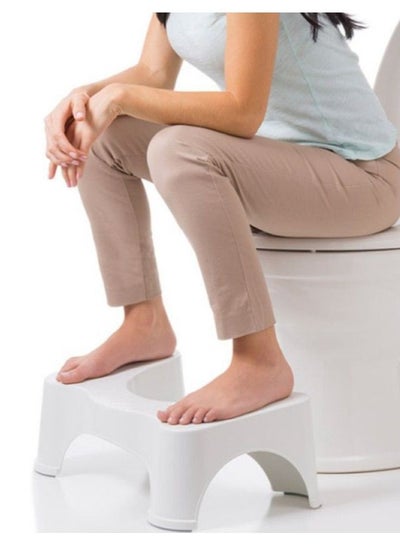 Buy White Plastic Toilet Seat in Saudi Arabia