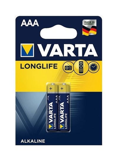 Buy Long Life AAA Alkaline Battery (1.5 V, 2 Pcs) in UAE