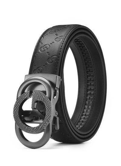 Buy New Leather Automatic Buckle Belt With Alloy Buckle For Underwear Waist Belt in Saudi Arabia