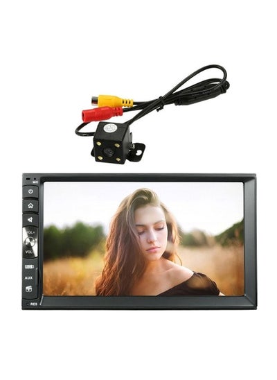 Buy Universal Car Stereo MP5 Player With Rearview Camera in Saudi Arabia