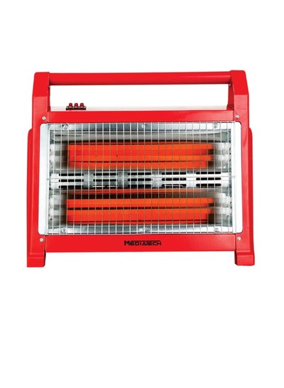 Buy MediaTech Quartz Heater, 1600 Watt, Red - MT-RH10 in Egypt