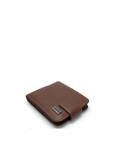 Buy Horse leather zip-up wallet - practical - brown in Egypt