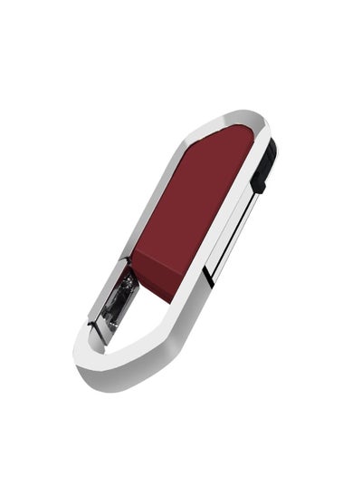 اشتري USB Flash Drive, Portable Metal Thumb Drive with Keychain, USB 2.0 Flash Drive Memory Stick, Convenient and Fast Pen Thumb U Disk for External Data Storage, (1pc 1GB Red) في السعودية