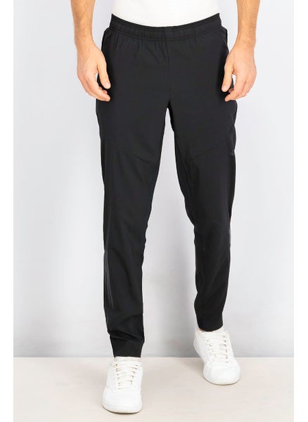 اشتري Men Sport Fit Workout Pants, Black في الامارات