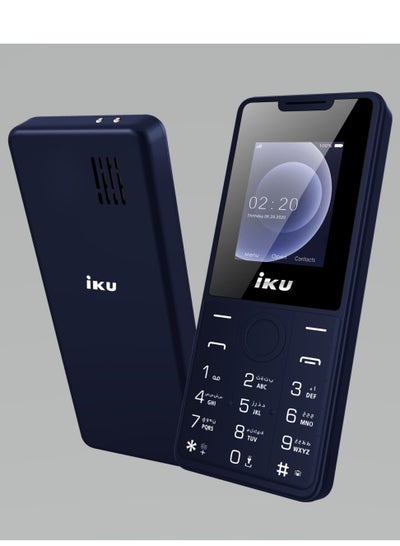 Buy S3 mini Dual SIM Mobile Phone, 1.8 inch 32MB/32MB  – Blue in Egypt
