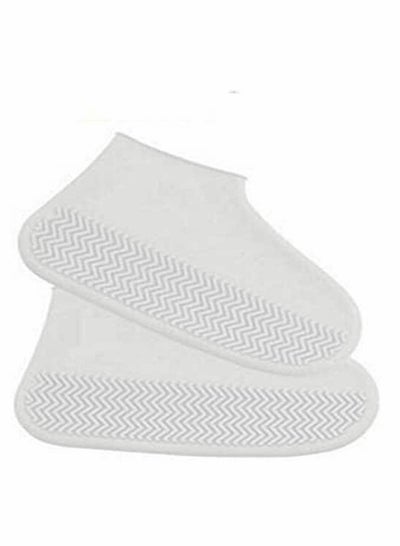 Waterproof Shoe Covers, Non-Slip Water Resistant Overshoes Silicone Rubber  Rain Shoe Cover Protectors for Kids, Men, Women
