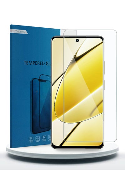Buy 9H 2.5D Tempered Glass Screen Protector For Realme 11 5G 2023 Clear in Saudi Arabia