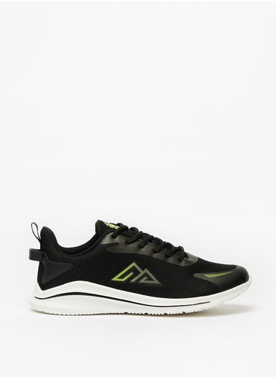 اشتري Mens Textured Lace Up Sports Shoes في الامارات