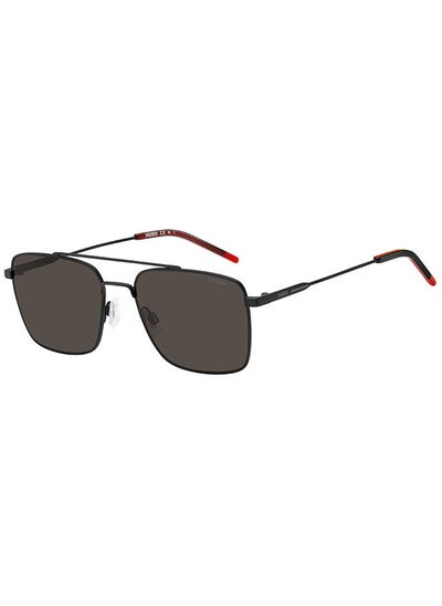 Buy Men Square Sunglasses HG 1177/S MTT BLACK 57 in UAE