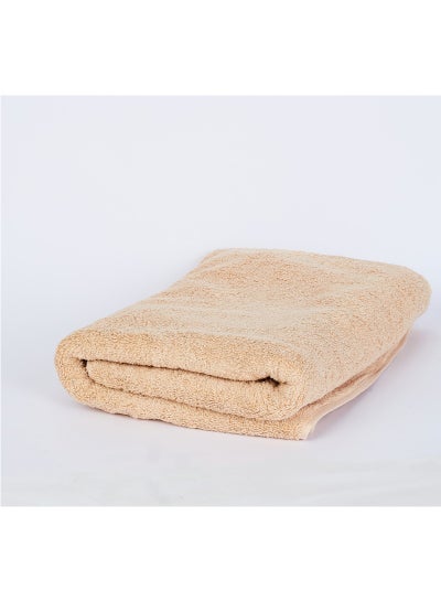 Buy Hammam Home Collection Of Bath Towels 100% Cotton Beige color in Egypt