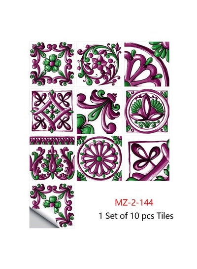 Buy 1 Set Of 10 Pcs DIY Stickers For Home Decor  MZ-2-144 in Saudi Arabia