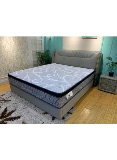 Buy Multi-layer bed mattress with high density sponge texture, 12-layer medical mattress made of memory foam, 200 cm long, 200 cm wide and 30 cm high in Saudi Arabia