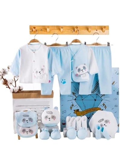 Buy ® Newborn Baby Gifts Set Newborn Layette Gifts Set Baby Girl Boys Gifts Premium Cotton Baby Clothes Accessories Set Fits Newborn to 3 Months in Saudi Arabia