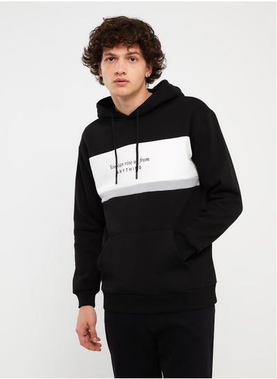 اشتري Hooded Long Sleeve Printed Men's Hoodie في مصر