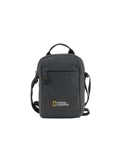 اشتري National Geographic Shadow RPET Utility Bag with Handle Anthracite, Casual Durable Water Resistant RFID Pocket Top Handle Carry Bag For Men Women School College University Business And Outdoor Daypack في الامارات