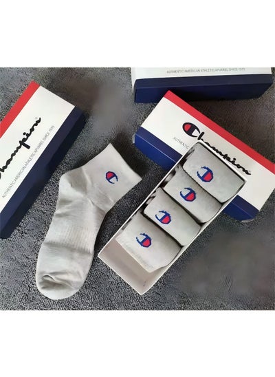 Buy 5 Pack Ankle Crew Socks in Saudi Arabia