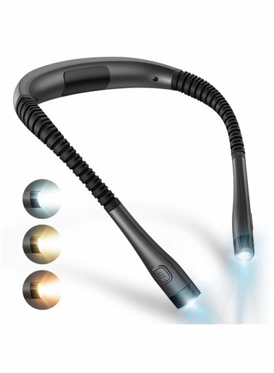 LED Neck Reading Light, Book Light for Reading in Bed at Night