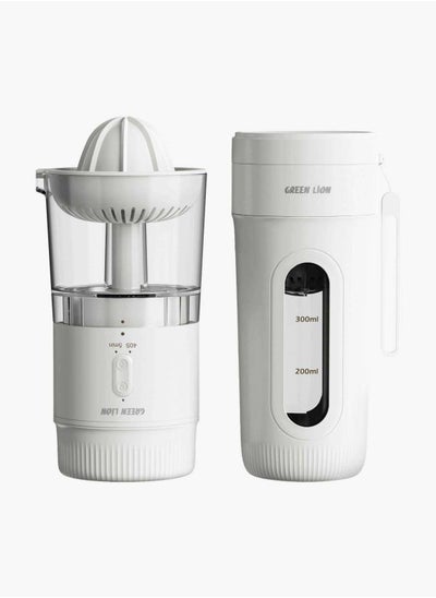 Buy Green Lion 3 in 1 Smart Juicer 380mL - White in UAE