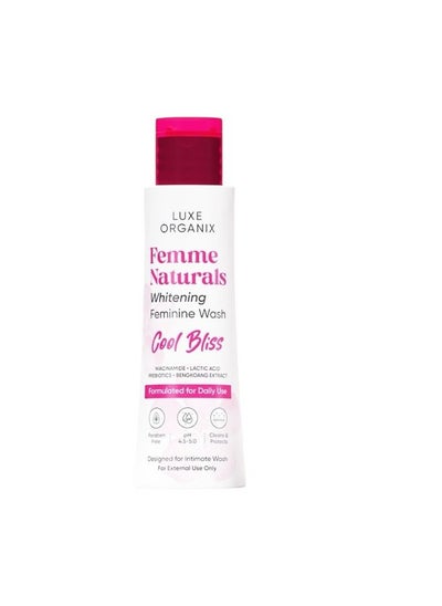 Buy Femme natural antibacterial feminine wash cool bliss in UAE