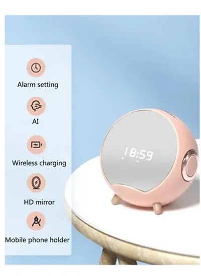 اشتري Musical Planet Wireless Charging Smart Bluetooth Speaker Pink في السعودية