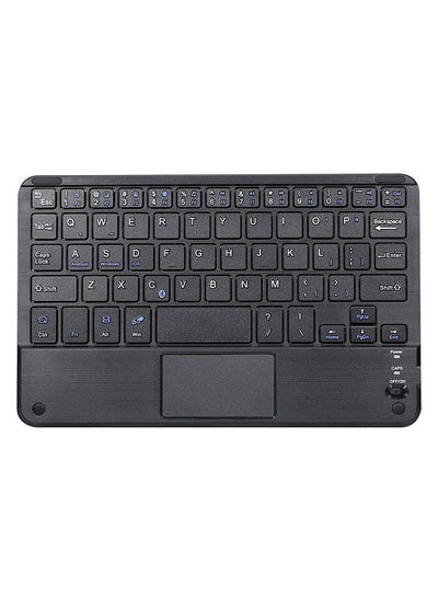 Buy Wireless BT 3.0 Keyboard 59 Keys Ultra-slim Mini BT Keyboard Black in Saudi Arabia