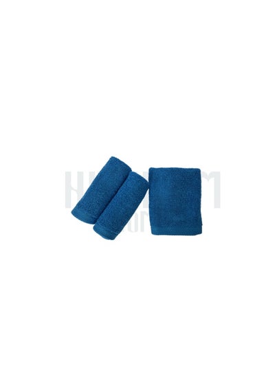 Buy Towel 100% Cotton From Hammam Home 30*30 Color blue in Egypt