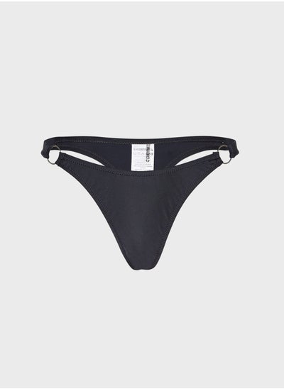 Buy Thong Bikini Bottom with Ring Trims in Saudi Arabia