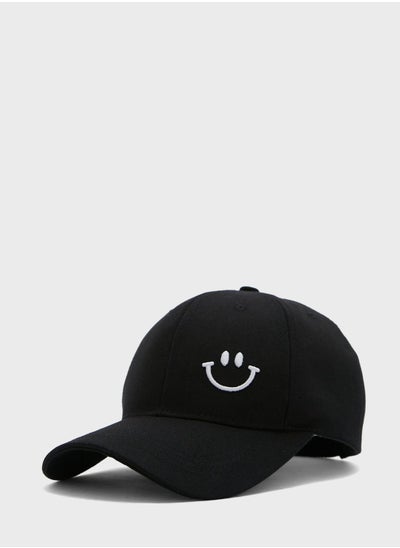 Buy Smiley Emoji Curve Peak Cap in Saudi Arabia