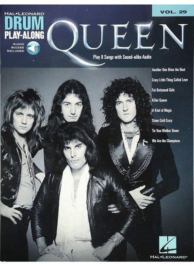 Buy Queen: Drum Play-Along Volume 29 in UAE