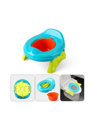 Buy Siairo Potty Training Toilet 2 in 1 Toilet Seat Toddler Foldable Anti-Slip Design Weight Bearing 35KG in Egypt