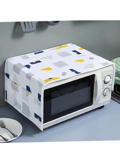 Buy 1pc Pocket Design Microwave Cover, Waterproof, Dustproof and Stainproof 85*35cm in Egypt