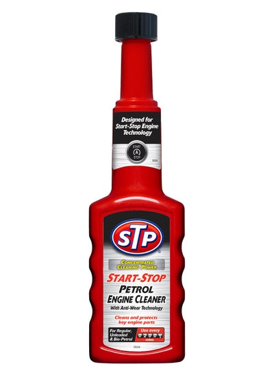 Buy Start-Stop Petrol Engine Cleaner 200Ml, Cleans And Protects Key Engine Parts, For Regular, Unleaded, And Bio-Petrol, 1 Piece in UAE