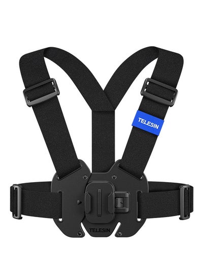 Buy Chest Mount Harness Chest Strap with for GoPro Chest Mount Hero 12,11,10,9,8,7,6,5,4, Hero Session, DJI Osmo Action Cameras in UAE