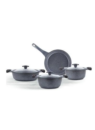 اشتري 7Pcs Granite Cookware Set -Made In Turkey في الامارات