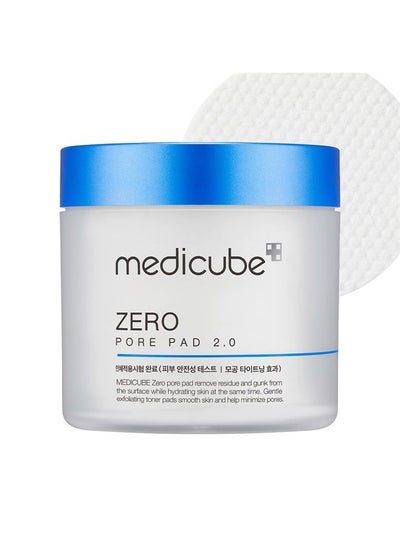 Buy Zero Pore Pads 2.0 - Dual-Textured Toning Pads for Exfoliation and Minimizing Pores with 4.5% AHA Lactic Acid & 0.45% BHA Salicylic Acid - Ideal for All Skin Types - Korean Skin Care in UAE