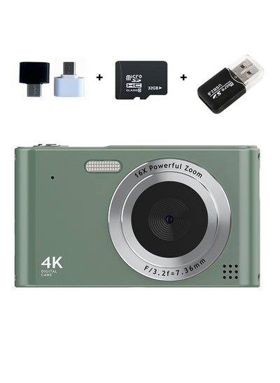 Buy Digital Camera for Kids 1080P 16X Digital  Portable Pocket Camera - With 32GB Memory Card in Saudi Arabia