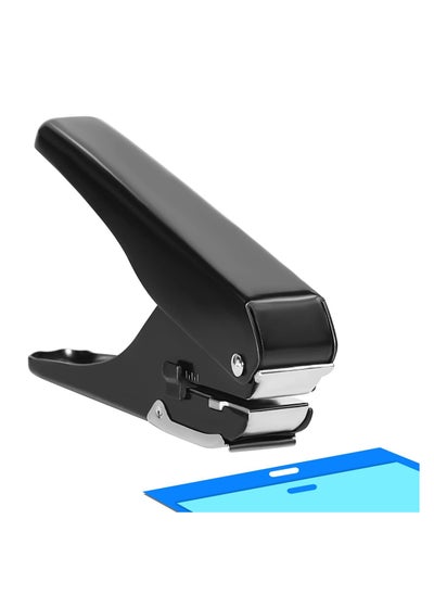 Buy Slot Puncher, Badge Hole Punch for Id Card, PVC Slot and Paper, Heavy-Duty Hole Punch for Pro Use(Elliptical Aperture: 0.6 x 0.16 inch) in UAE