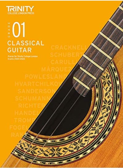 Buy Trinity College London Classical Guitar Exam Pieces 2020-2023: Grade 1 in UAE